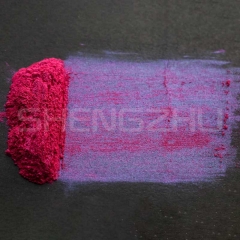 水晶紫红 珠光粉
