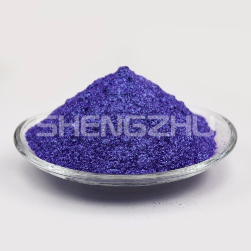 水晶闪紫蓝 珠光粉