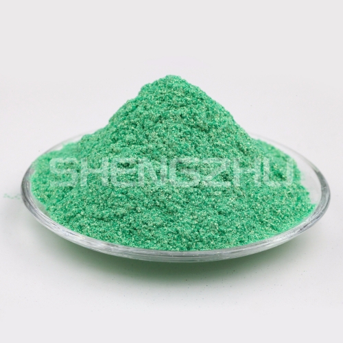 水晶闪金绿 珠光粉