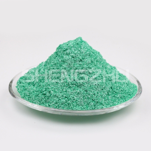 水晶闪银绿 珠光粉
