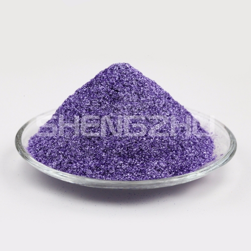 水晶闪银紫 珠光粉