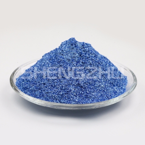 水晶闪银蓝 珠光粉